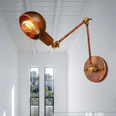 Applique Industriali Lampade Regolabili in Ottone - clowasit.com